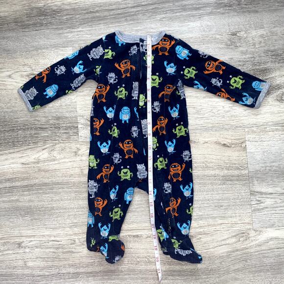Baby boy footed PJs Bodysuits 4-piece Bundle 6M - Picture 5 of 7